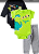 Rovitex - Kit Body Infantil Longo 3 Peças Kappes - Masculino Bebê - Imagem 3