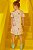 Vestido Infantil Manga Curta em Fly Tech Kukie -Rosa Estampado REF52752 - Imagem 4