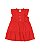 Vestido Infantil Regata em Viscose Sarjada Colorittá -Vermelho REF173424 - Imagem 1