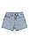 Shorts Juvenil Feminino Jeans Claro Elian Beats - Ref 271558 - Imagem 3