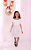 Vestido Infantil Feminino Festa - Cor Off - Detalhe na Manga - Vestido Sofia - Crepe - Imagem 1