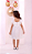 Vestido Infantil Feminino Festa - Cor Off - Detalhe na Manga - Vestido Sofia - Crepe - Imagem 3