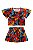 Conjunto Feminino Infantil Blusa Bata e Short Estampado - Elian - Ref 232375 - Imagem 3
