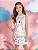 Vestido Infantil Menina Evase Neoprene - Unicornio - Regata - Ref 0401 - Imagem 1