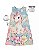 Vestido Infantil Menina Evase Neoprene - Unicornio - Regata - Ref 0401 - Imagem 4