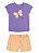 Conjunto Infantil Bebê Menina Blusa Borboleta -  Elian - Ref 211476 Rosa - Imagem 1