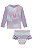 Conjunto de Blusa em Malha UV 50+ e Calcinha em Jacquard Catarina - Ref 78594 Kukiê - Imagem 2