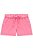 Shorts em Sarja Daryl com Elastano e Elástico na Cintura Rosa Neon - Ref 75627 -Infanti - Imagem 4