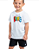 Conjunto Masculino Infantil Gamer Camiseta Branca e Bermuda Moletinho Preta - Marca do Robo - Imagem 3
