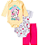 Rovitex - Kit Body Infantil Longo 3 Peças Kappes - Feminino Bebê - Imagem 1