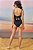 Maiô em Malha Uv Dry 50+ Preto Feminino Juvenil - Ref 74889 - Lilimoon - Imagem 2