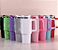 Copo Térmico - Inox 1,200 ml - Alça Tampa Canudo - Strass Vácuo - Cores - Imagem 2