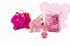 Lip Gloss Urso Rosa + Lips Chaveiro Pompom Com Chocoalho - Love Rain - Cute Rabbit - Imagem 1
