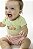 Kit Feminino Bebe 2 Bodys e 1 Short Salmão\Verde - Ref 211538 - Elian - Imagem 1