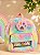 Mochila Bolsa Infantil De Pelúcia Fofa - Para Meninas - Bolsinha Pelucia - Imagem 1