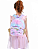 Mochila Bolsa Infantil De Pelúcia Fofa De Unicórnio - Para Meninas - Bolsinha Pelucia - Imagem 1