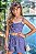 Conjunto de Top Cropped e Shorts em Laise Bordada - Ref 77734 Vic&Vicky - Imagem 1
