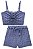 Conjunto de Top Cropped e Shorts em Laise Bordada - Ref 77734 Vic&Vicky - Imagem 3