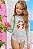 Trio de Blusa Boxy e Biquíni em Malha Uv Dry com Proteção Uv 50+ - Ref 78441 Infanti - Imagem 1
