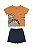 Conjunto Infantil Masculino Laranja Dino - Ref. 201252 - Elian - Imagem 1