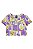 Conjunto feminino Manga Curta Estampa Tropical Frits - Ref 18028 - Bee Loop - Imagem 3