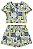 Conjunto feminino Manga Curta Estampa Tropical Frits - Ref 18028 - Bee Loop - Imagem 7