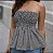 Blusa Feminina Juvenil - Tomara Que Caia com Elástex - Verão - Imagem 7