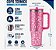 Copo Garrafa Térmica - Inox 1200ml - Parede Dupla - Tampa Canudo - Premium Onça - Imagem 7