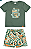 Conjunto Elian Infantil Masculino Camiseta MC e Short Moletinho Estampado - Elian - REf 221557 - Imagem 2