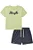 Conjunto de Camiseta em Cotton Listrado Fio Tinto e Bermuda em Cotton Jeans com Elastano - Ref 77919 - Johnny Fox - Imagem 2