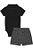 Conjunto de Body Polo em Ribana 1x1 e Bermuda em Molecotton Diagonal - Ref 77785 - Johnny Fox - Imagem 3