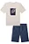 Conjunto de Camiseta em Piquet com Elastano e Bermuda em Sarja Melange C Elast. Super Power - Ref 75727 - Johnny Fox - Imagem 3