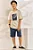 Conjunto de Camiseta em Piquet com Elastano e Bermuda em Sarja Melange C Elast. Super Power - Ref 75727 - Johnny Fox - Imagem 2