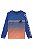 Conjunto de Camiseta e Sunga em Malha com Proteção UV 50+ LucBoo -Azul REF60697 - Imagem 2