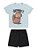 Conjunto Menino - Camiseta em Meia Malha e Bermuda em Moletom sem Felpa - Elian - Ref 221777 - Imagem 1