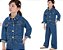 Jaqueta Jeans Infantil Menina Glitter - Colorittá - Jeans Azul - Ref 75359 - Imagem 1