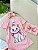 Vestido Feminino Infantil Básico Rosa - Gatinha Marie - Zara - Imagem 1