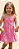 Vestidos Infantis - Menina Estampado - Alça de Amarrar - Verão - Imagem 3