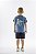 Camiseta Manga Curta em Meia Malha Azul - Ref 45512 - Up Baby - Imagem 2