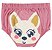 Vestido Infantil Manga Curta em Cotton Malwee - Amarelo Cachorrinhos REF101877 - Imagem 2