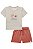 Conjunto de Camiseta em Meia Malha e Bermuda em Malha Bicolor - Ref 78020 LucBoo - Imagem 2