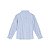 Camisa Masculina Infantil Manga Longa em Tecido Maquinetado Carinhoso -Branco/Azul REF99725 - Imagem 7