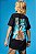 Camiseta Masculina Infantil Manga Curta Dragon Ball Johnny Fox -Preto REF60340 - Imagem 4