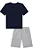 Conjunto de Camiseta em Meia Malha e Bermuda em Tecido Eco com Elastano - Ref 78614 - Johnny Fox - Imagem 4