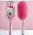 Escova Infantil De Cabelo - Acessório Hello Kitty e Labubu - Sanrio Rosa - Imagem 2