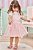 Conjunto de Body em Cotton e Salopete em Sarja Stretch com Elastano e Tule Ref 75175 Infanti - Imagem 1