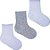 Kit Meia Lisa com 3 Pares Cano Alto Pimpolho Tam-26/30 - Imagem 2
