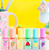 Kit com 6 Marca Texto - Formato de Esmalte - Com Cheirinho de Frutas - (FRUIT FRAGRANCE) - Imagem 2