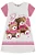 Vestido em Fly Tech Listrado Branco\Rosa - Ref 79223 - Kukiê - Imagem 3