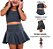 Short Saia - Infantil Feminino - Suplex Ginástica - Uniforme - Dança - Imagem 2